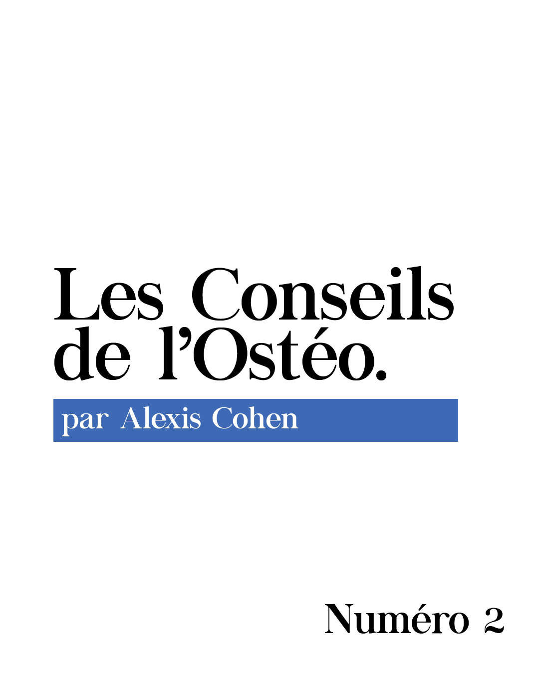 Alexis Cohen Ostéopathe